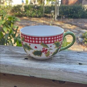 Hallmark Mitford Jan Karon Holly Soup/Coffee Mug
